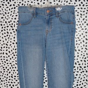 Super Skinny Blue Jeans